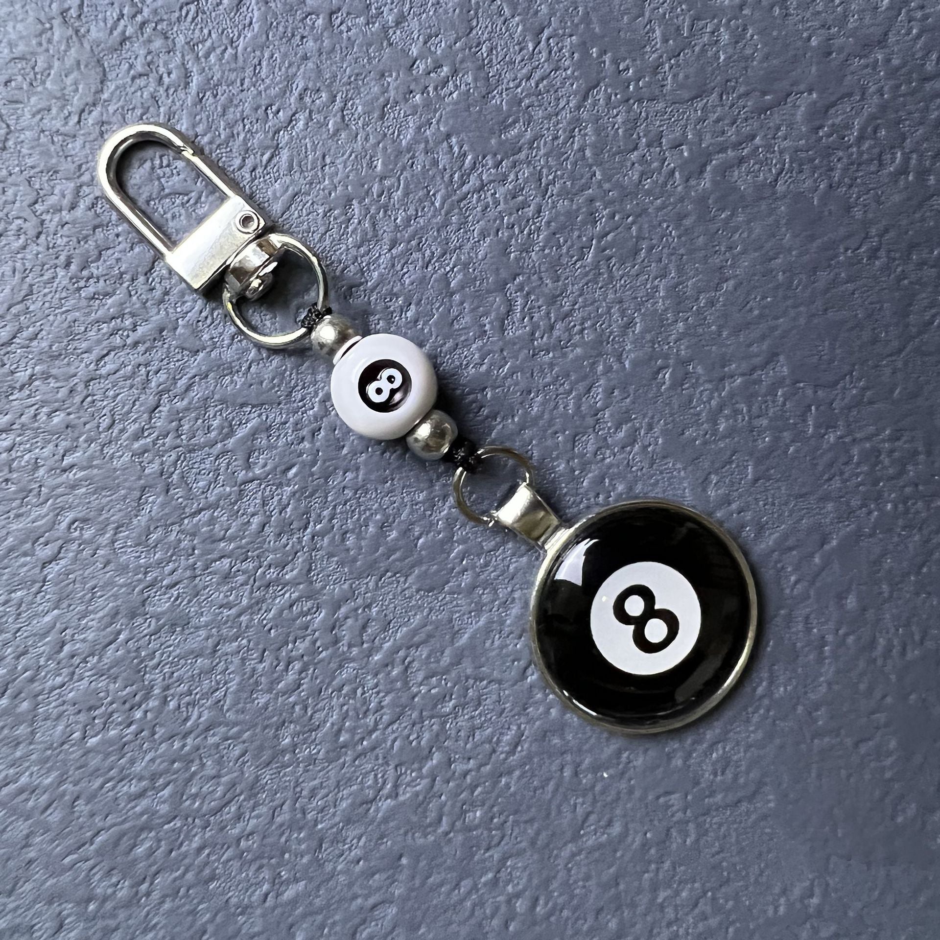 Wholesale Smiley Face Dice Number Personalized Keychain